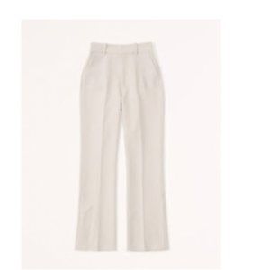 Abercrombie Tailored Slip Hem Flare Pants Size 27